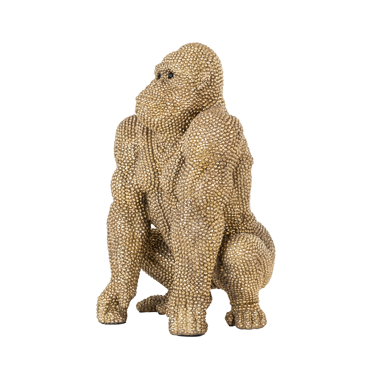 Richmond Decoratie 'Gorilla' Small, kleur Goud