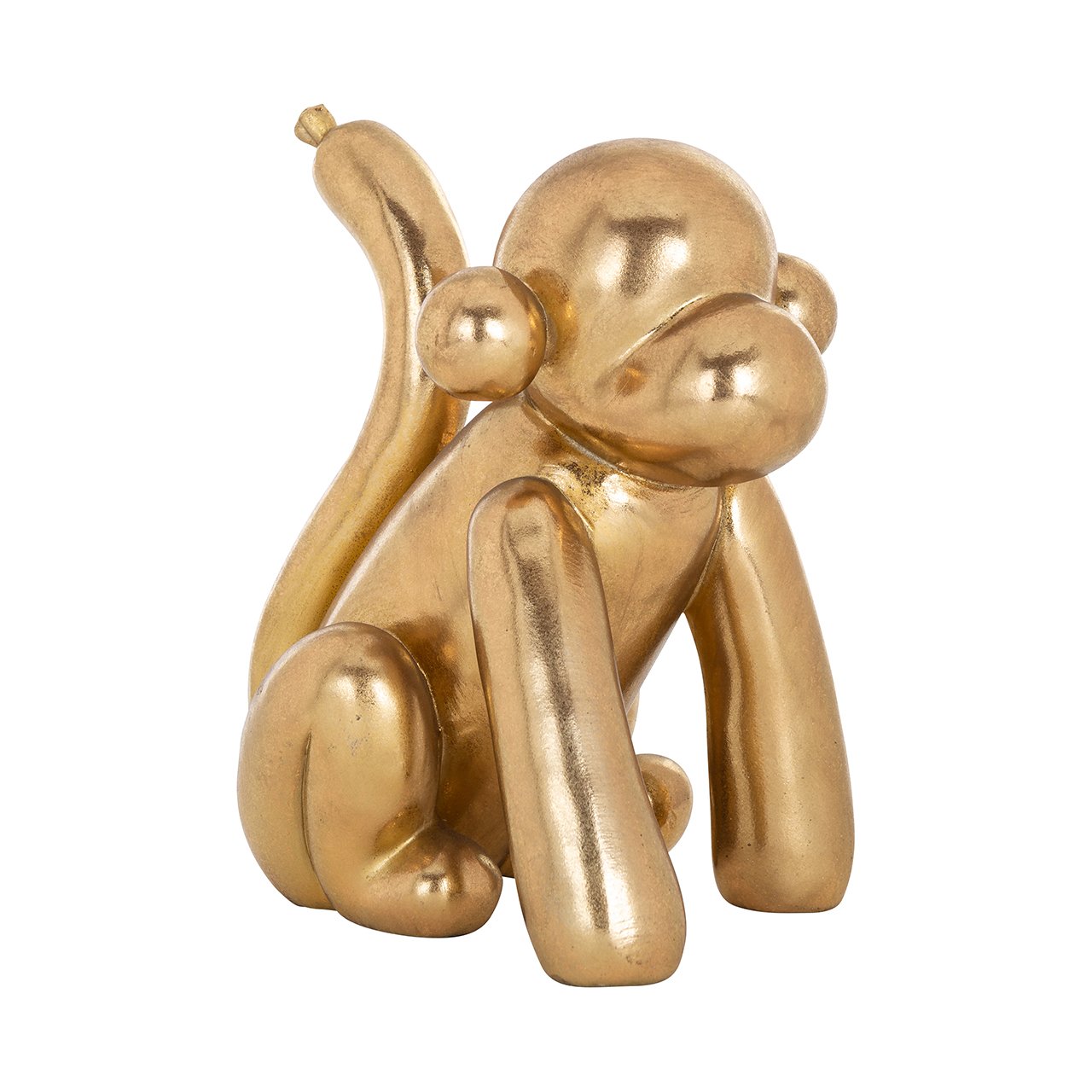 Richmond Decoratie 'Monkey' kleur Goud