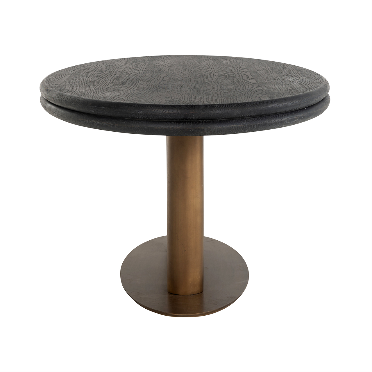 Eettafel Macaron ovaal 235 (Black rustic)