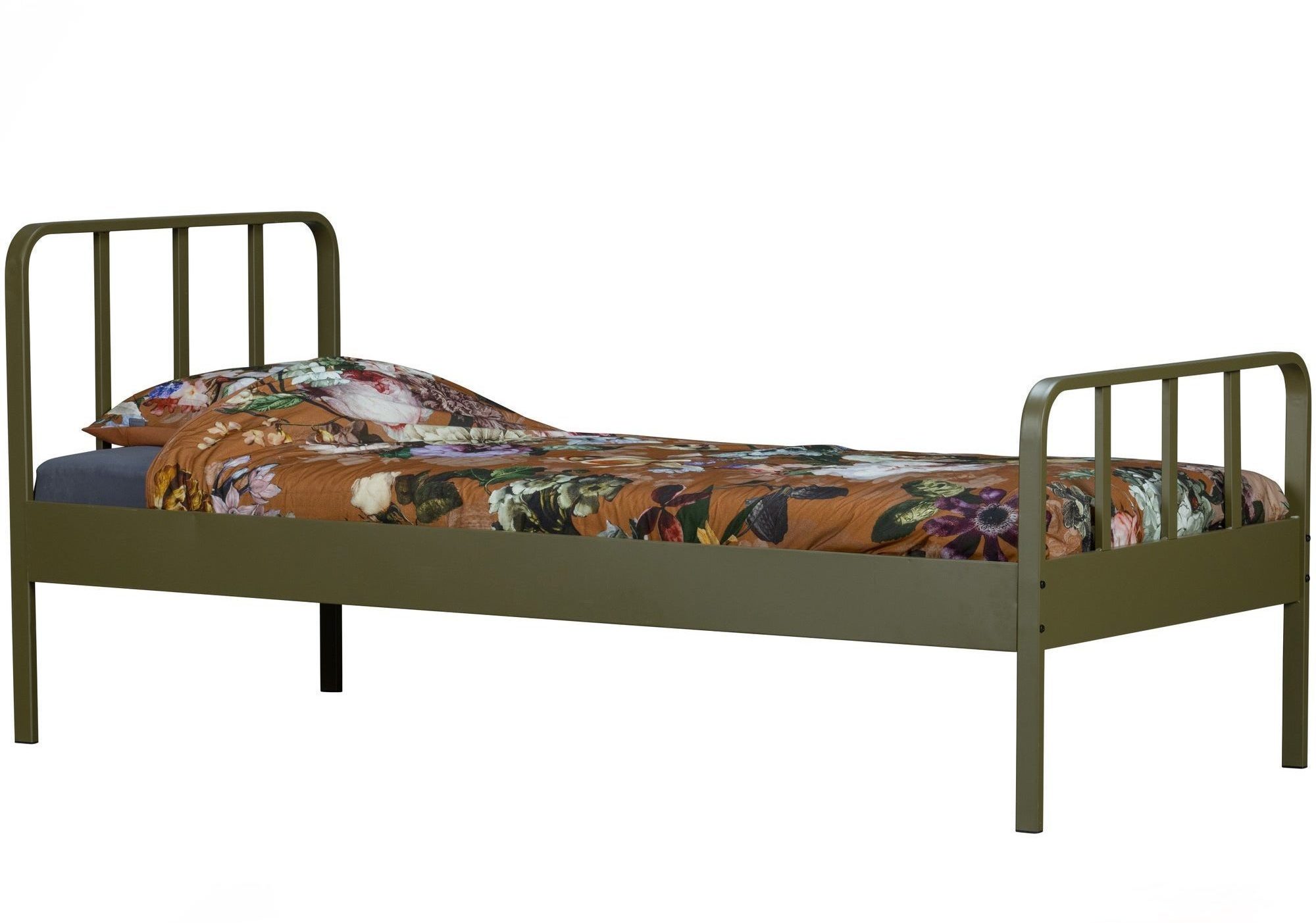 Mees Bed Metaal Army 90x200 Cm