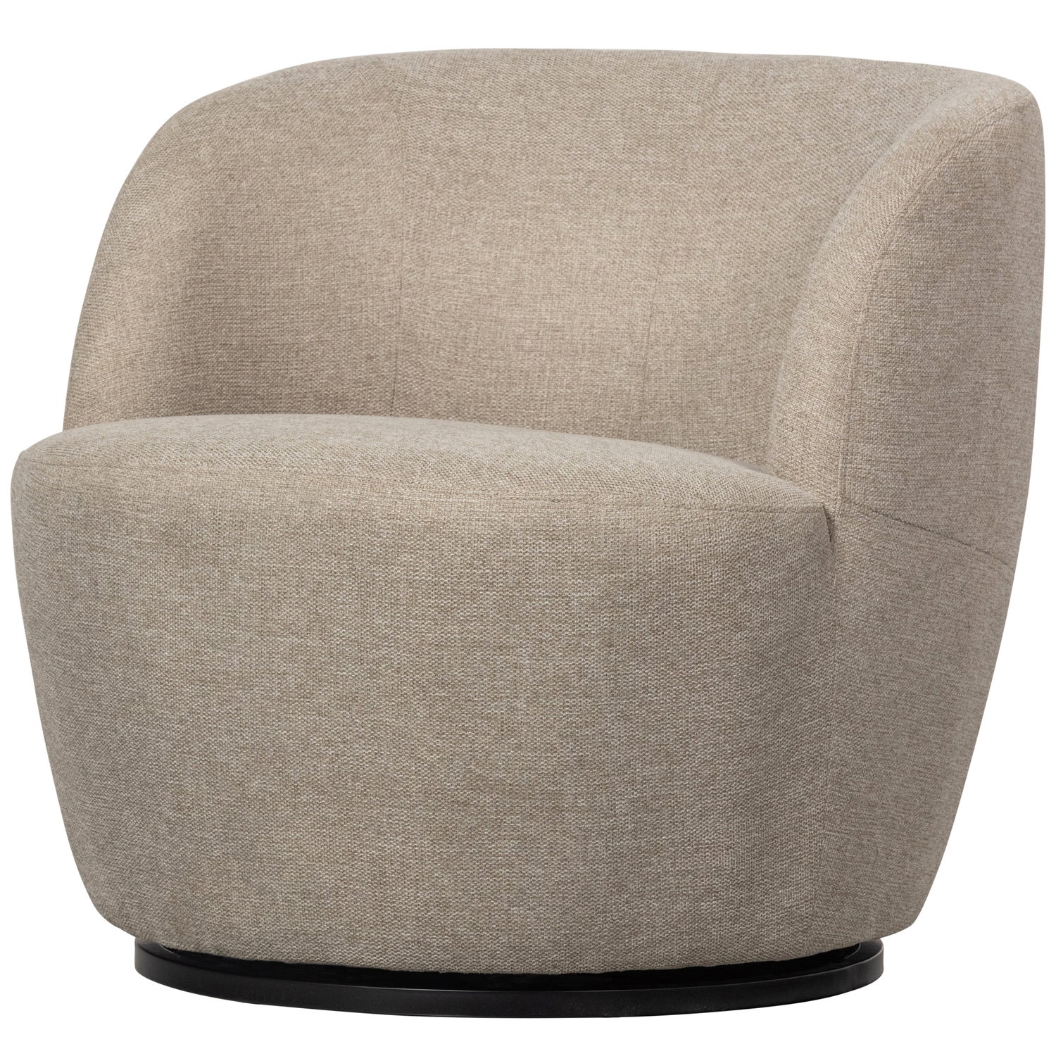 SERRA DRAAIFAUTEUIL GEWEVEN STOF ZAND