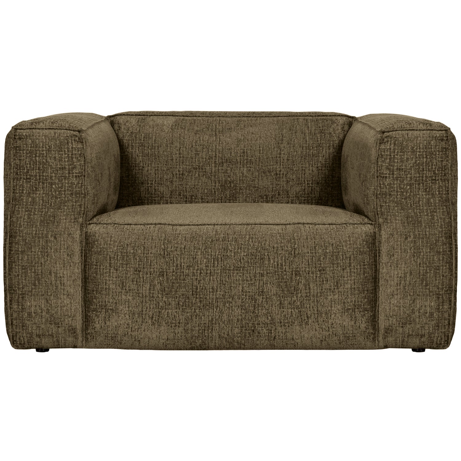 BEAN FAUTEUIL STRUCTURE VELVET MOSS